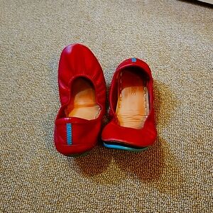 Cardinal Red Tieks sz 8